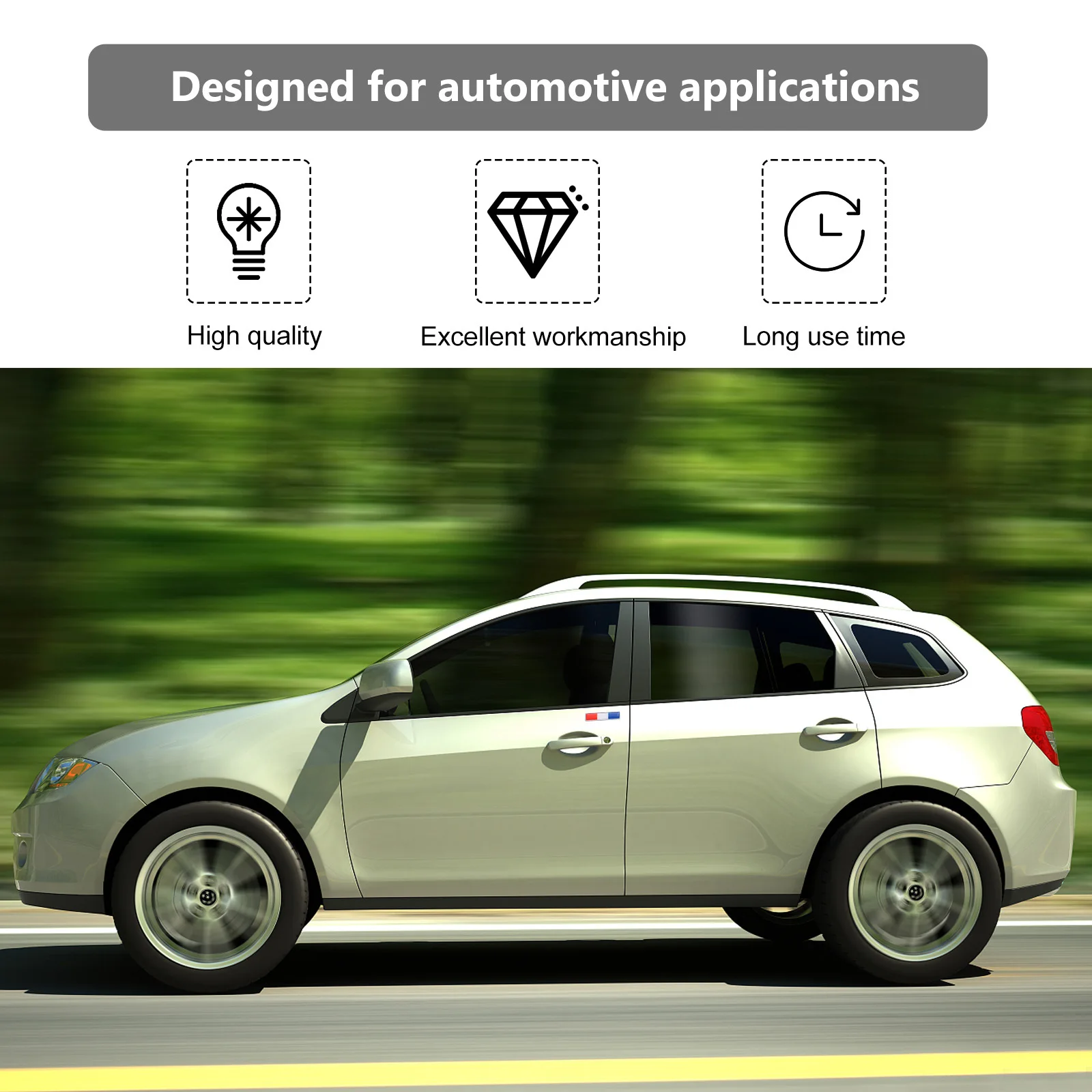 2Pcs Car Metal Sticker Unique National Flag Design Strong Adhesive Decorative Decal for Door Body Auto Styling Zinc Alloy
2Pcs Car Metal Sticker Unique National Flag Design Strong Adhesive Decorative Decal for Door Body Auto Styling Zinc Alloy