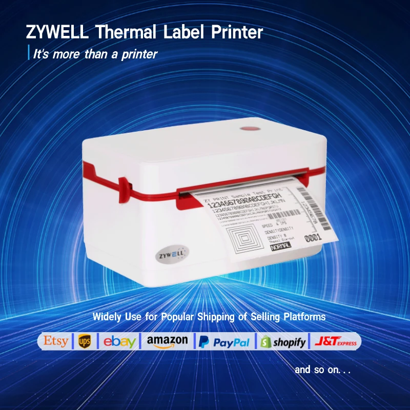 Label Printer Ethernet Usb Home Use Shipping Label Printer for Small Business Free Paper Holder Printer
Label Printer Ethernet Usb Home Use Shipping Label Printer for Small Business Free Paper Holder Printer