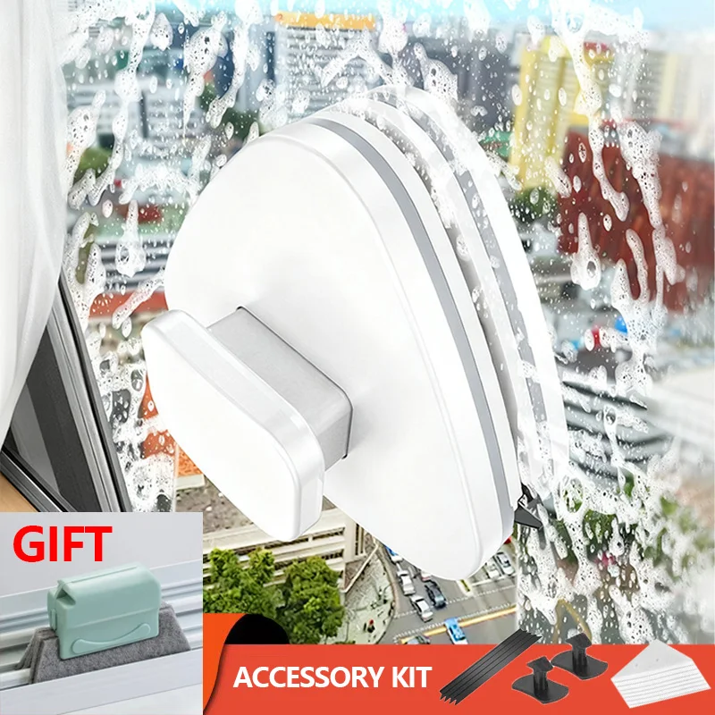 Double Sided Magnetic Window Cleaner Water Discharge Wiper for Outside High-Rise Glass Fast Streak-Free Window Cleaning Tool
Double Sided Magnetic Window Cleaner Water Discharge Wiper for Outside High-Rise Glass Fast Streak-Free Window Cleaning Tool