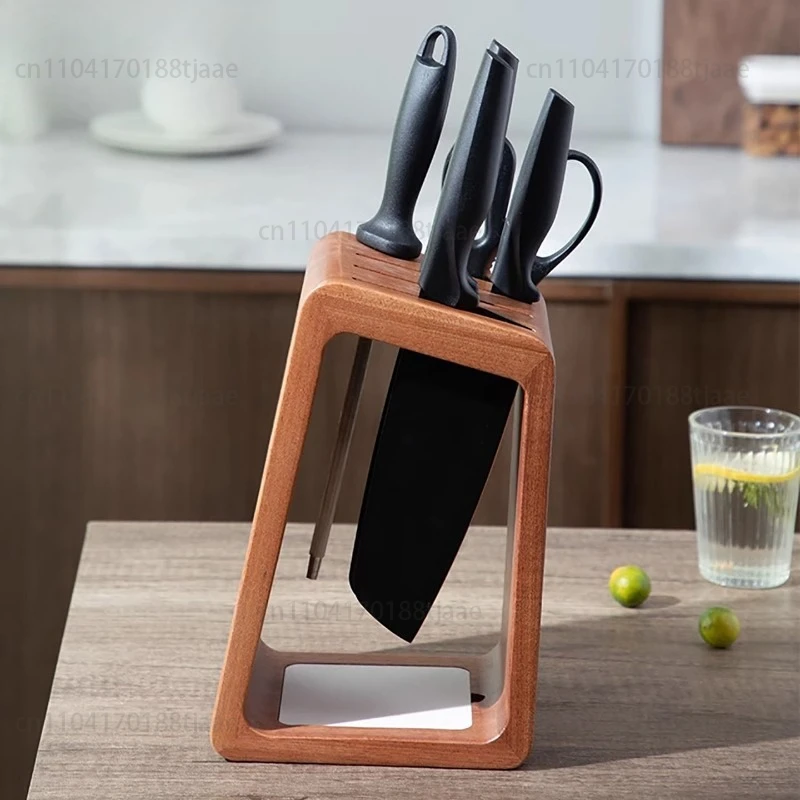 Knife holder, storage rack, kitchen knife storage rack, ventilation kitchen holder, solid wood anti-mold
Knife holder, storage rack, kitchen knife storage rack, ventilation kitchen holder, solid wood anti-mold