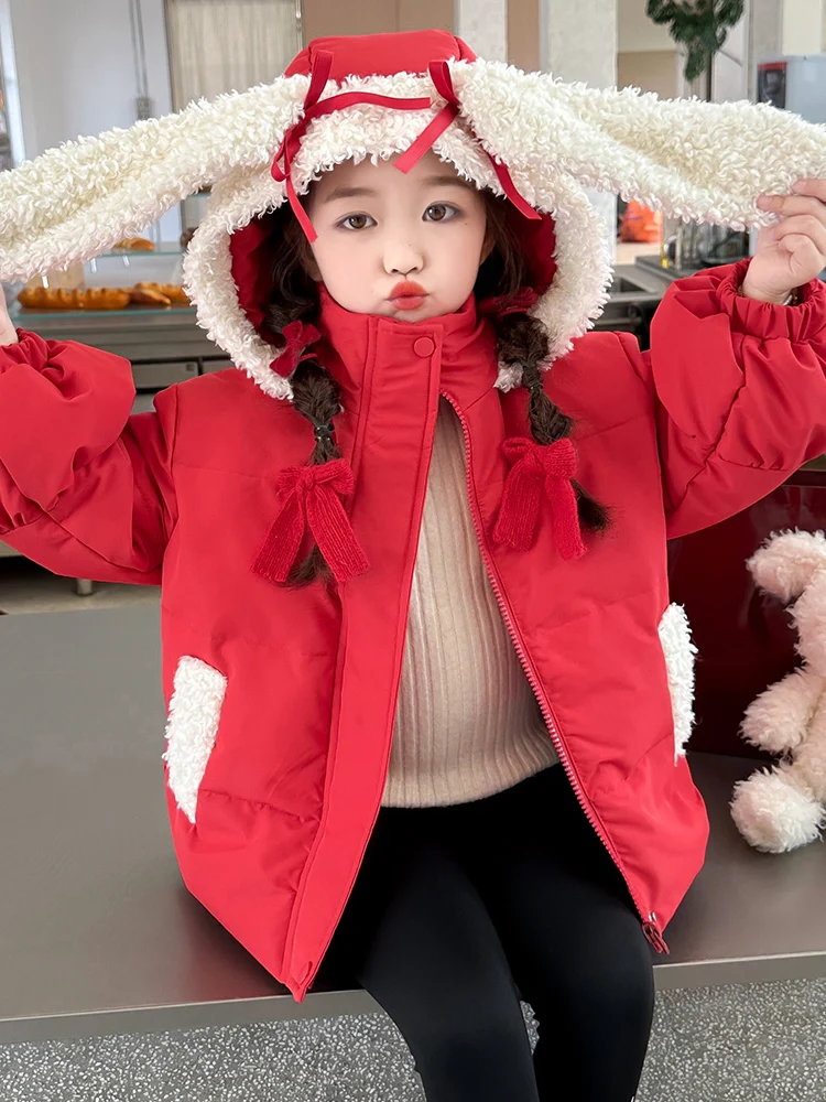 Thiened White Du down Children's Winter Coat Girls Faionable Cotton Jaet Baby Outerwear Sweet Sle n Straight...
Thiened White Du down Children's Winter Coat Girls Faionable Cotton Jaet Baby Outerwear Sweet Sle n Straight...