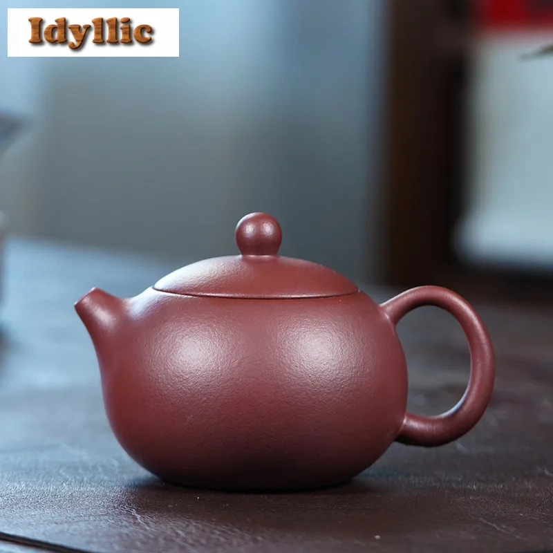 290 мл Эстетические фиолетовые глиняные чайники Исин ручной работы Xishi Pot Raw Ore Фиолетовый грязевой чайник с заварочным устройством Чайный сервиз Zisha Украшение
290 мл Эстетические фиолетовые глиняные чайники Исин ручной работы Xishi Pot Raw Ore Фиолетовый грязевой чайник с заварочным устройством Чайный сервиз Zisha Украшение
