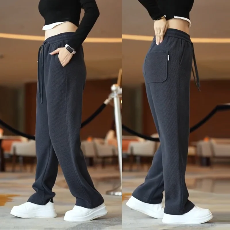 American Sle Casual Pants Men's High Waist Straight Leg Knitted Wear Resistant Drapey Slimming Trendy Leisure Trousers
American Sle Casual Pants Men's High Waist Straight Leg Knitted Wear Resistant Drapey Slimming Trendy Leisure Trousers