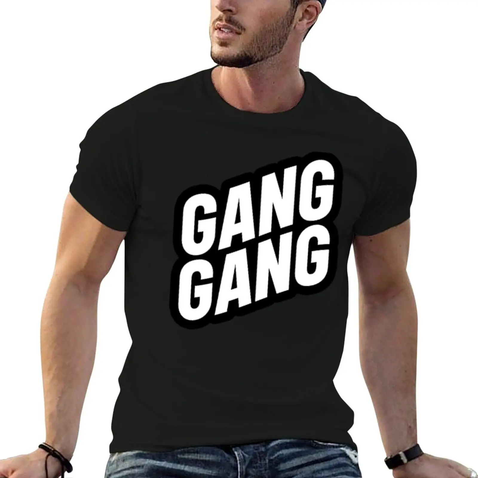 GANG GANG Sticker T-Shirt cotton t shirts high quality t shirts cotton 100% essential t shirt T-shirt
GANG GANG Sticker T-Shirt cotton t shirts high quality t shirts cotton 100% essential t shirt T-shirt