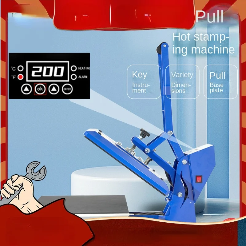 Manual Pull-out Direct Press Painting Machine 40 * 50cm Self-Ink Fashion T-Shirt Printing Machine
Manual Pull-out Direct Press Painting Machine 40 * 50cm Self-Ink Fashion T-Shirt Printing Machine