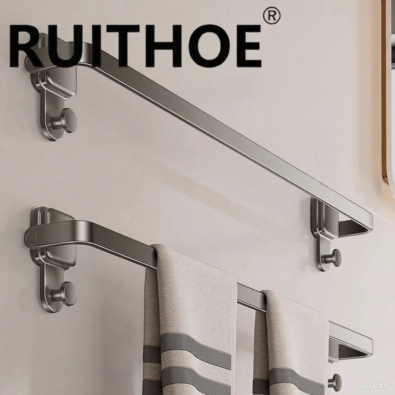 Suction Cup Folding Bathroom Hand Towel Rack Holder Wall Mount No Drill 30/40/50cm Towel Bar Apartment Space Saving
Suction Cup Folding Bathroom Hand Towel Rack Holder Wall Mount No Drill 30/40/50cm Towel Bar Apartment Space Saving