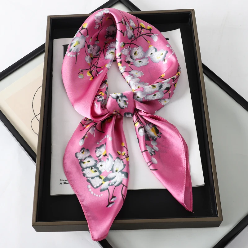 70cm Silk Feeling Brand Design Scarf Women Print Shawl Wrap Headkerchief Hijab Female Hair Hand Wrist Bandana Neck Tie
70cm Silk Feeling Brand Design Scarf Women Print Shawl Wrap Headkerchief Hijab Female Hair Hand Wrist Bandana Neck Tie