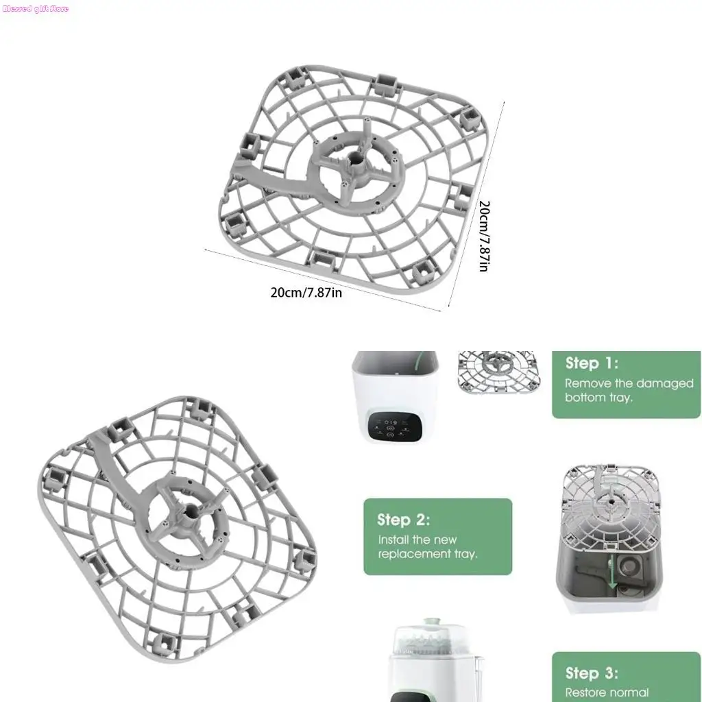 D0JC Easy to Install Bottle Washer Tray Baby Bottle Cleaner Replacement Base Simple Bottle Brush Tray Suitable for Bottle Washer
D0JC Easy to Install Bottle Washer Tray Baby Bottle Cleaner Replacement Base Simple Bottle Brush Tray Suitable for Bottle Washer