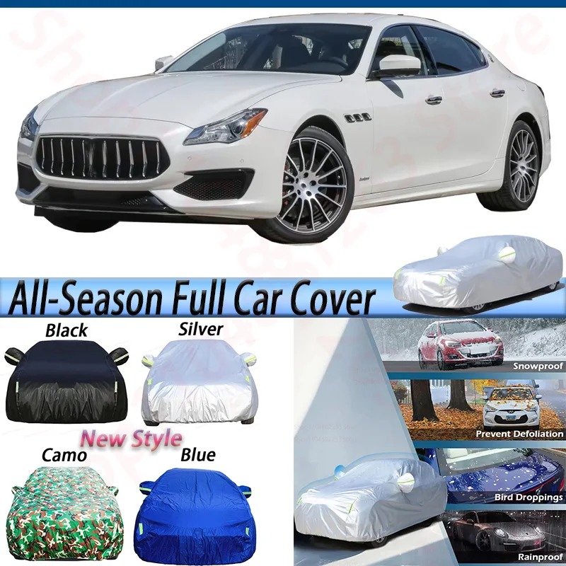 Waterproof Car Cover For Maserati Quattroporte Auto Sun Rain Snow Wind Scratch Prevent Cover All Weather Suitable
Waterproof Car Cover For Maserati Quattroporte Auto Sun Rain Snow Wind Scratch Prevent Cover All Weather Suitable