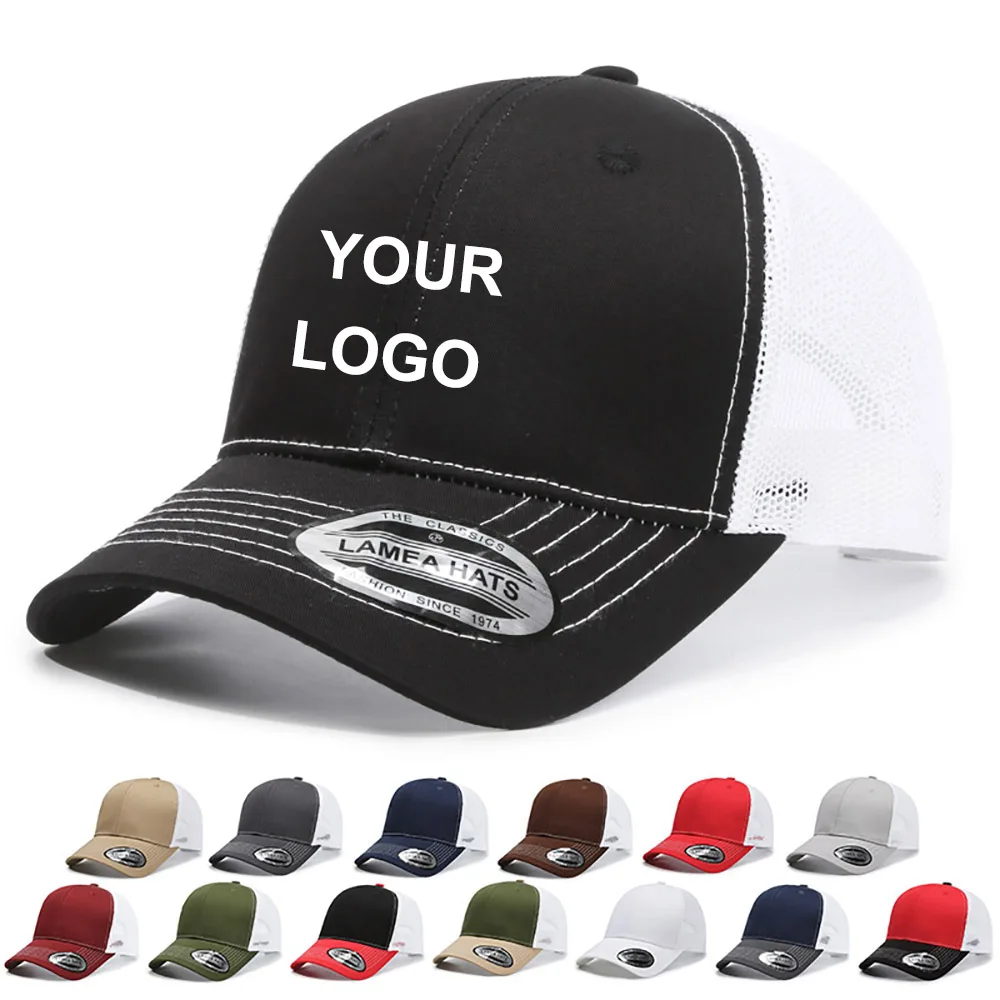Custom Logo Summer Trucker Hat Unisex Fashion Richardson 112 Curved Brim Snapback Caps Breathable Baseball Cap Men 
Custom Logo Summer Trucker Hat Unisex Fashion Richardson 112 Curved Brim Snapback Caps Breathable Baseball Cap Men