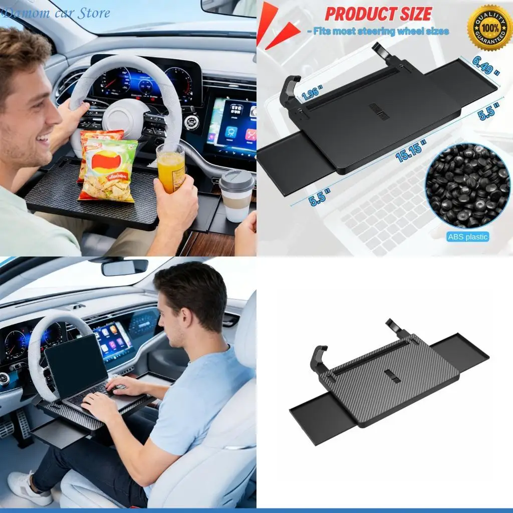 A2UC Extendable Vehicle Steering Wheel Table Supporting 22lbs Weight And Double Fasteners For Many
A2UC Extendable Vehicle Steering Wheel Table Supporting 22lbs Weight And Double Fasteners For Many