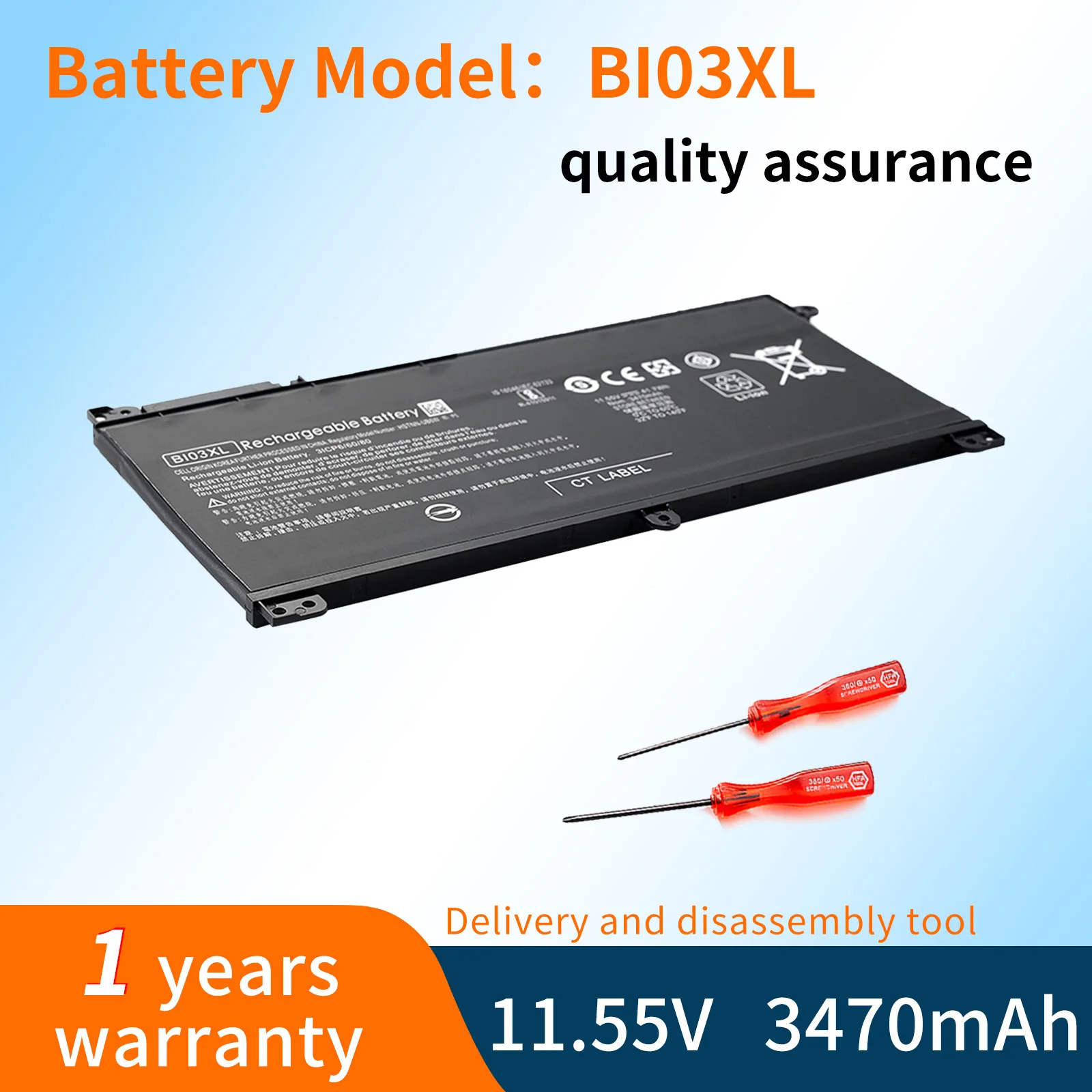 Аккумулятор BVBH BI03XL для ноутбука HP Pavilion X360 13-U100TU U113TU U169TU HSTNN-UB6W Stream 14-AX010wm 14-AX020wm
Аккумулятор BVBH BI03XL для ноутбука HP Pavilion X360 13-U100TU U113TU U169TU HSTNN-UB6W Stream 14-AX010wm 14-AX020wm