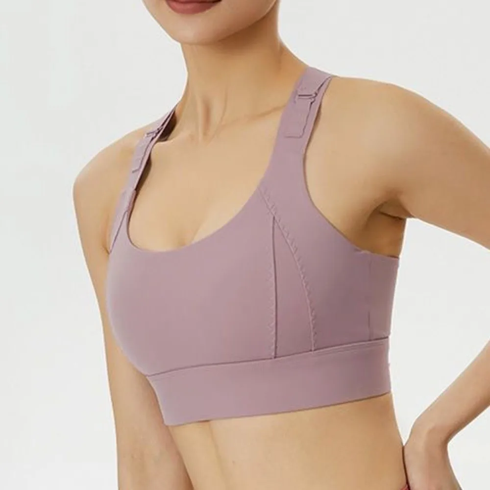 Fashionable Fixed Pad Sports Bra Beauty Back Adjust Yoga Underwear Breathable Slim Training Fitness Bra Gym
Fashionable Fixed Pad Sports Bra Beauty Back Adjust Yoga Underwear Breathable Slim Training Fitness Bra Gym