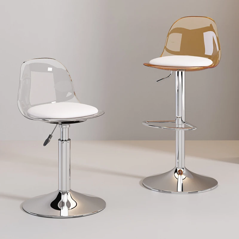 Acrylic Transparent Stool Height-Adjustable Bar Chair Stable Front Desk Stool Cashier Counter Footrest Seat for Café and Lounge
Acrylic Transparent Stool Height-Adjustable Bar Chair Stable Front Desk Stool Cashier Counter Footrest Seat for Café and Lounge