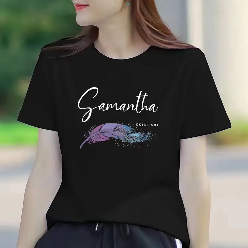 Short Sleeved T-Shirt For Women With Round Neck 2024 Summer New Korean Version Loose And Slimming Casual Versatile Large
Short Sleeved T-Shirt For Women With Round Neck 2024 Summer New Korean Version Loose And Slimming Casual Versatile Large
