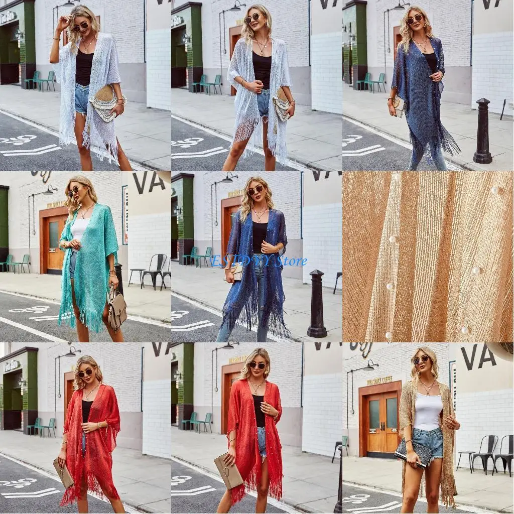 G6DE женская пляжная накидка, свободная шаль с длинными рукавами и кисточками, рубашка для сна, платье, накидка на купальник,
G6DE женская пляжная накидка, свободная шаль с длинными рукавами и кисточками, рубашка для сна, платье, накидка на купальник,