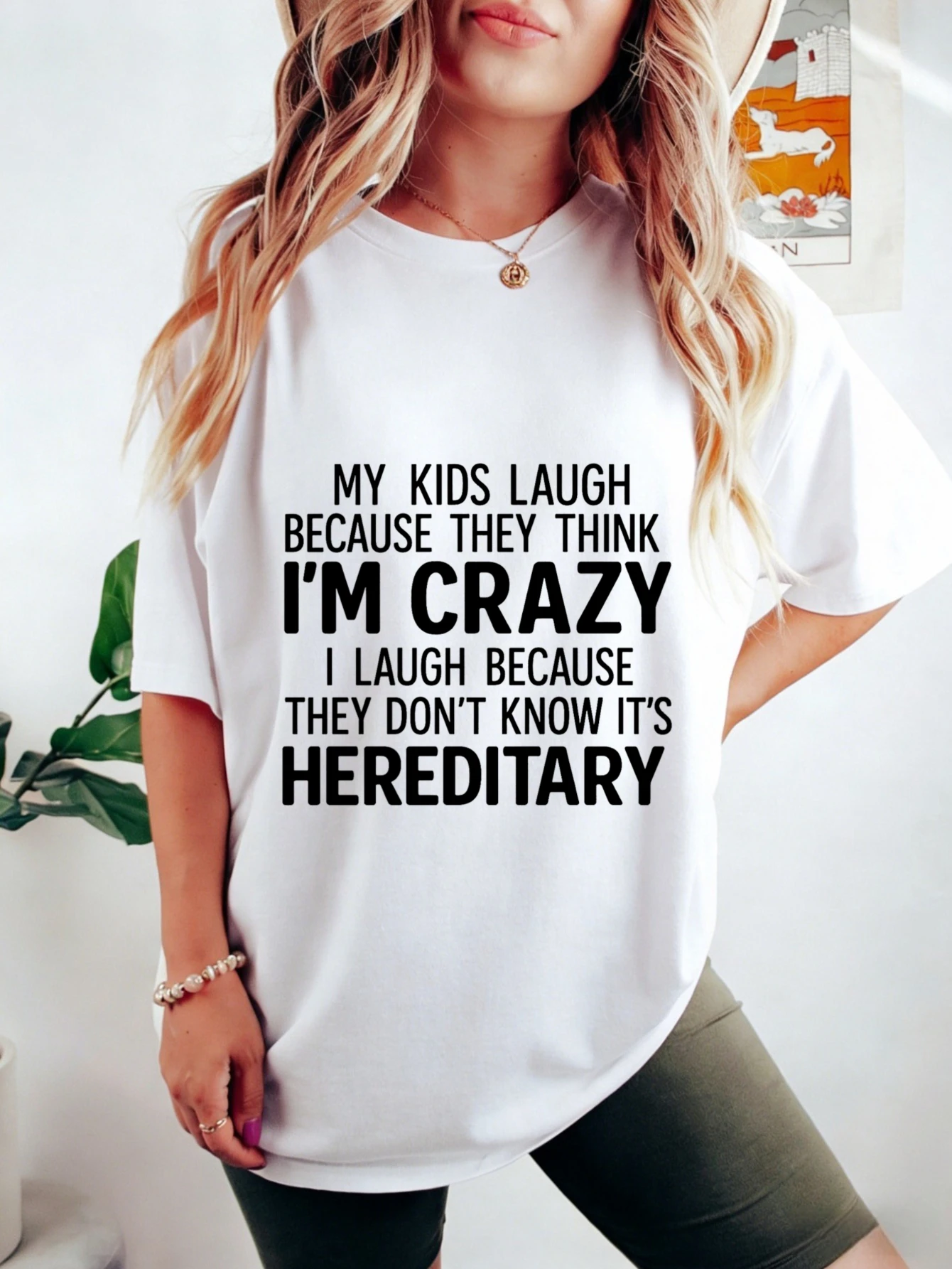 Женская футболка с коротким рукавом и забавным принтом, хлопковая, стандартного кроя, летняя, повседневная, для ежедневной носки, подарок для нее
Женская футболка с коротким рукавом и забавным принтом, хлопковая, стандартного кроя, летняя, повседневная, для ежедневной носки, подарок для нее