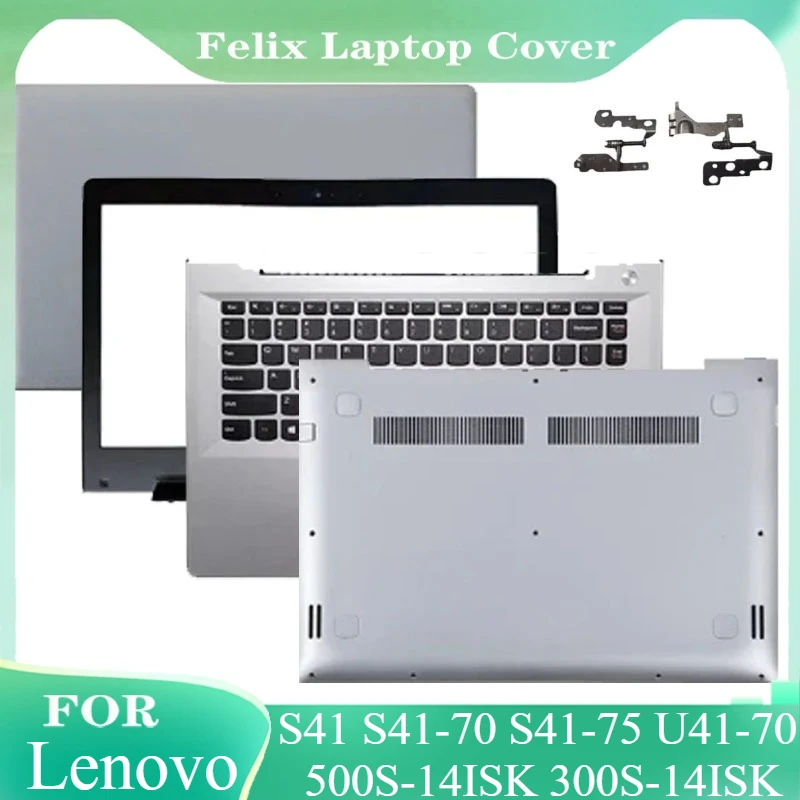 New Laptop LCD Back Cover Front Bezel Palmrest Bottom Case Computer for Lenovo S41 S41-70 S41-75 U41-70 500S-14ISK 300S-14ISK
New Laptop LCD Back Cover Front Bezel Palmrest Bottom Case Computer for Lenovo S41 S41-70 S41-75 U41-70 500S-14ISK 300S-14ISK