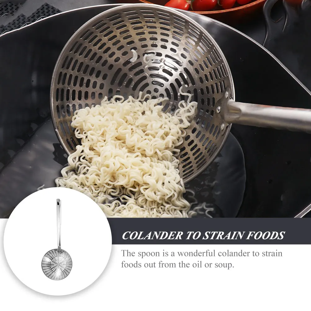 Stainless Steel Colander Scoop Long Handle Kitchen Cooking Strainer Hot Pot Cooking Accessory Oil Soup Filter Spoon
Stainless Steel Colander Scoop Long Handle Kitchen Cooking Strainer Hot Pot Cooking Accessory Oil Soup Filter Spoon