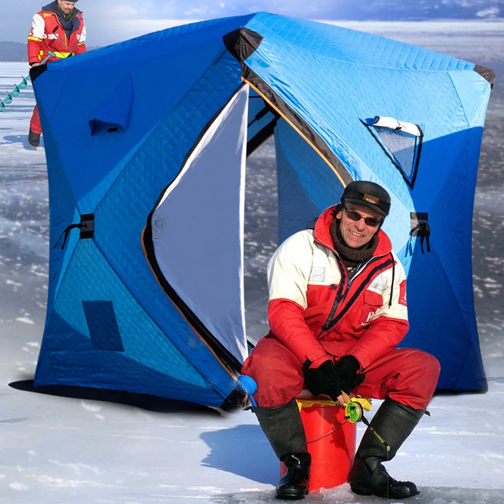 Portable Ice Fishing Shelter Easy Set-up Winter Fishing Tent Ice Fishing Tent Waterproof & Windproof
Portable Ice Fishing Shelter Easy Set-up Winter Fishing Tent Ice Fishing Tent Waterproof & Windproof