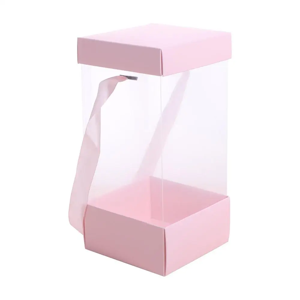 5PCS Transparent Handheld Flower Box Handbag Packing Material Bouquet Wrapping Bag Paper Box Portable Flower Bag Valentine Day
5PCS Transparent Handheld Flower Box Handbag Packing Material Bouquet Wrapping Bag Paper Box Portable Flower Bag Valentine Day