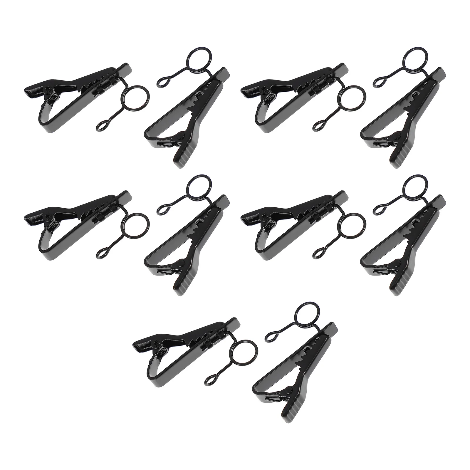 10pcs Lavalier Microphone Clip Accessories Black Iron Collar Clips Holders Durable Material Practical Functions Small Size Easy
10pcs Lavalier Microphone Clip Accessories Black Iron Collar Clips Holders Durable Material Practical Functions Small Size Easy