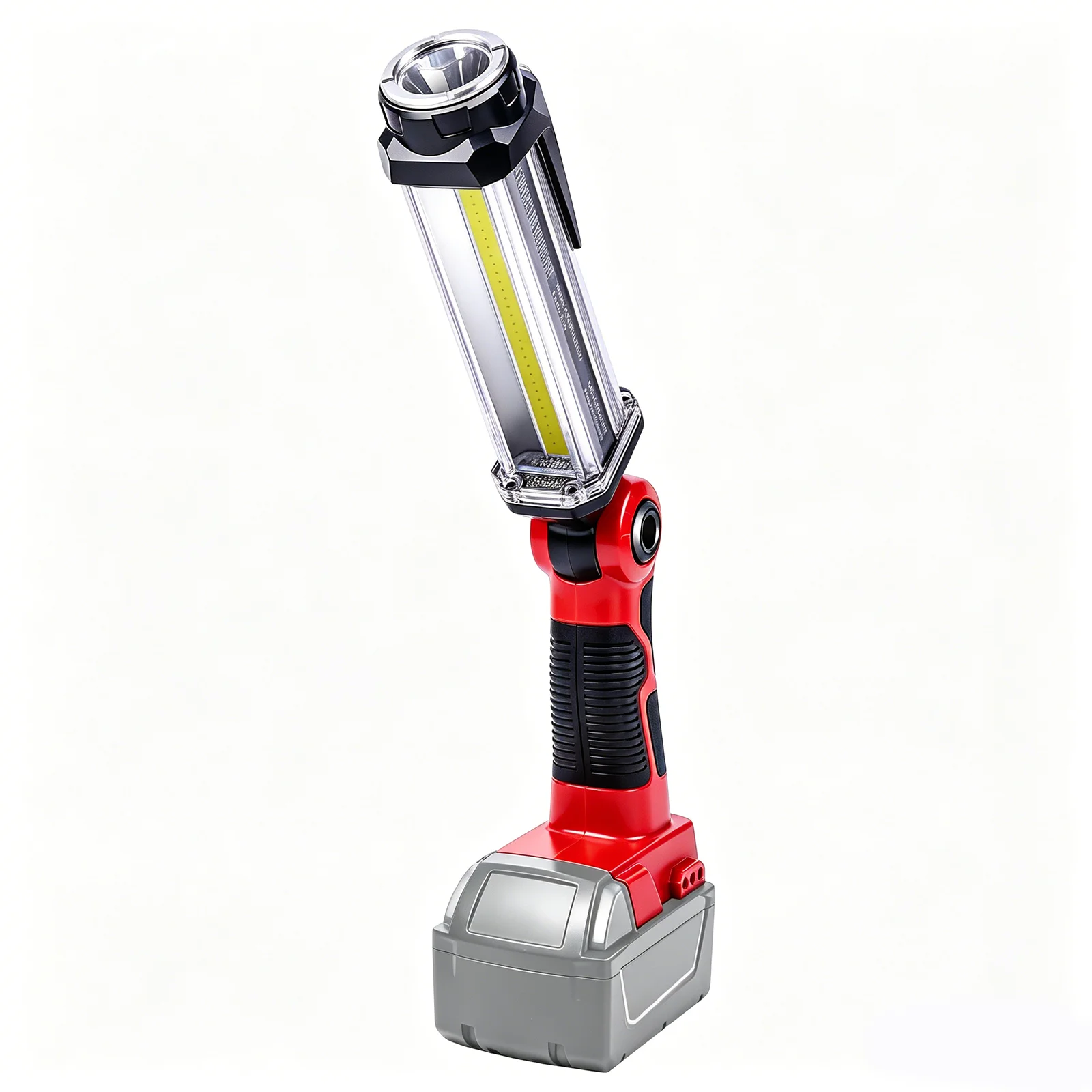 Cordless LED Work Light 2000LM Outdoor Spotlight Floodlight 3 Lighting Modes with USB Output For Milwaukee 18V Battery Pin
Cordless LED Work Light 2000LM Outdoor Spotlight Floodlight 3 Lighting Modes with USB Output For Milwaukee 18V Battery Pin