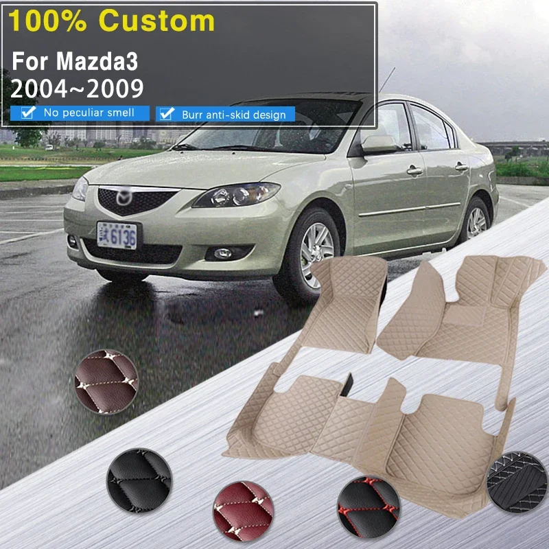 Качественные автомобильные коврики для Mazda3 Mazda 3 BK 2004 ~ 2009 грязеотталкивающие автомобильные коврики Роскошные коверы Auto Tapetes Para Automovil Car Acc
Качественные автомобильные коврики для Mazda3 Mazda 3 BK 2004 ~ 2009 грязеотталкивающие автомобильные коврики Роскошные коверы Auto Tapetes Para Automovil Car Acc