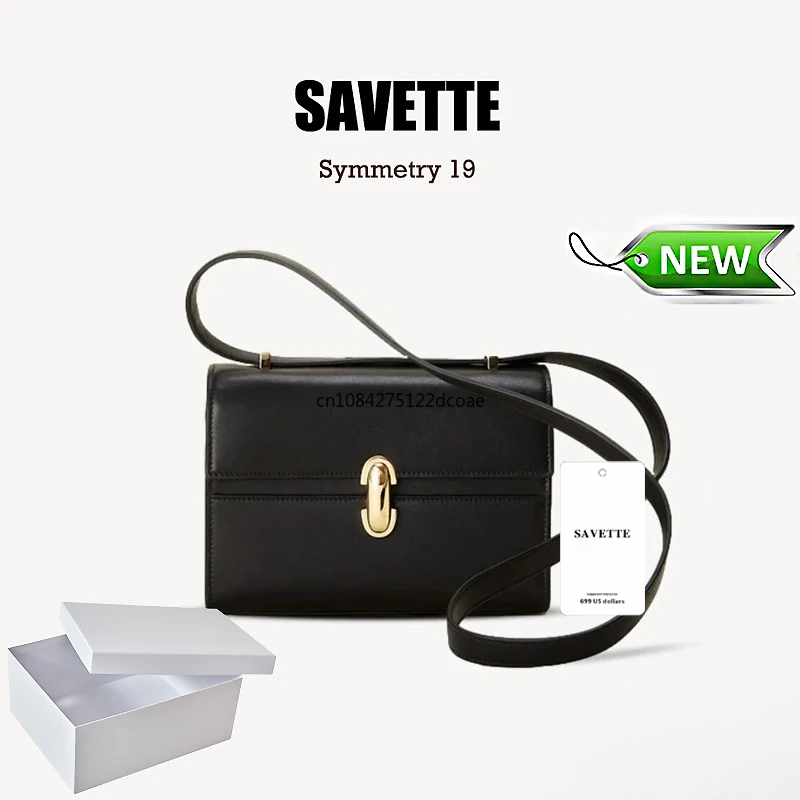 SAVETTE Brand Genuine Leather Symmetry 19 New Shoulder Bag Women's Simple Handbag Small Square Bag Baguette Row Tote Bags
SAVETTE Brand Genuine Leather Symmetry 19 New Shoulder Bag Women's Simple Handbag Small Square Bag Baguette Row Tote Bags
