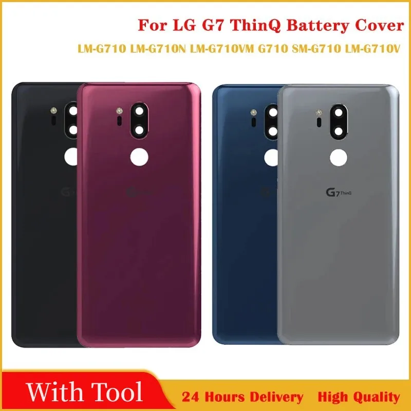 Back Glass Battery Cover Rear Door Panel Housing Case for LG G7 ThinQ G710EM Battery Cover with Camera Lens Replacement
Back Glass Battery Cover Rear Door Panel Housing Case for LG G7 ThinQ G710EM Battery Cover with Camera Lens Replacement