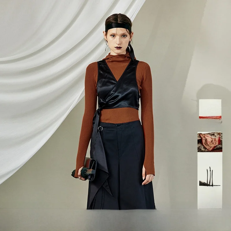 Original Design Long Sve Knitted Hat T-irt Women's Base Layer irt Autumn Winter New Sle Commute Simple Pure Color
Original Design Long Sve Knitted Hat T-irt Women's Base Layer irt Autumn Winter New Sle Commute Simple Pure Color