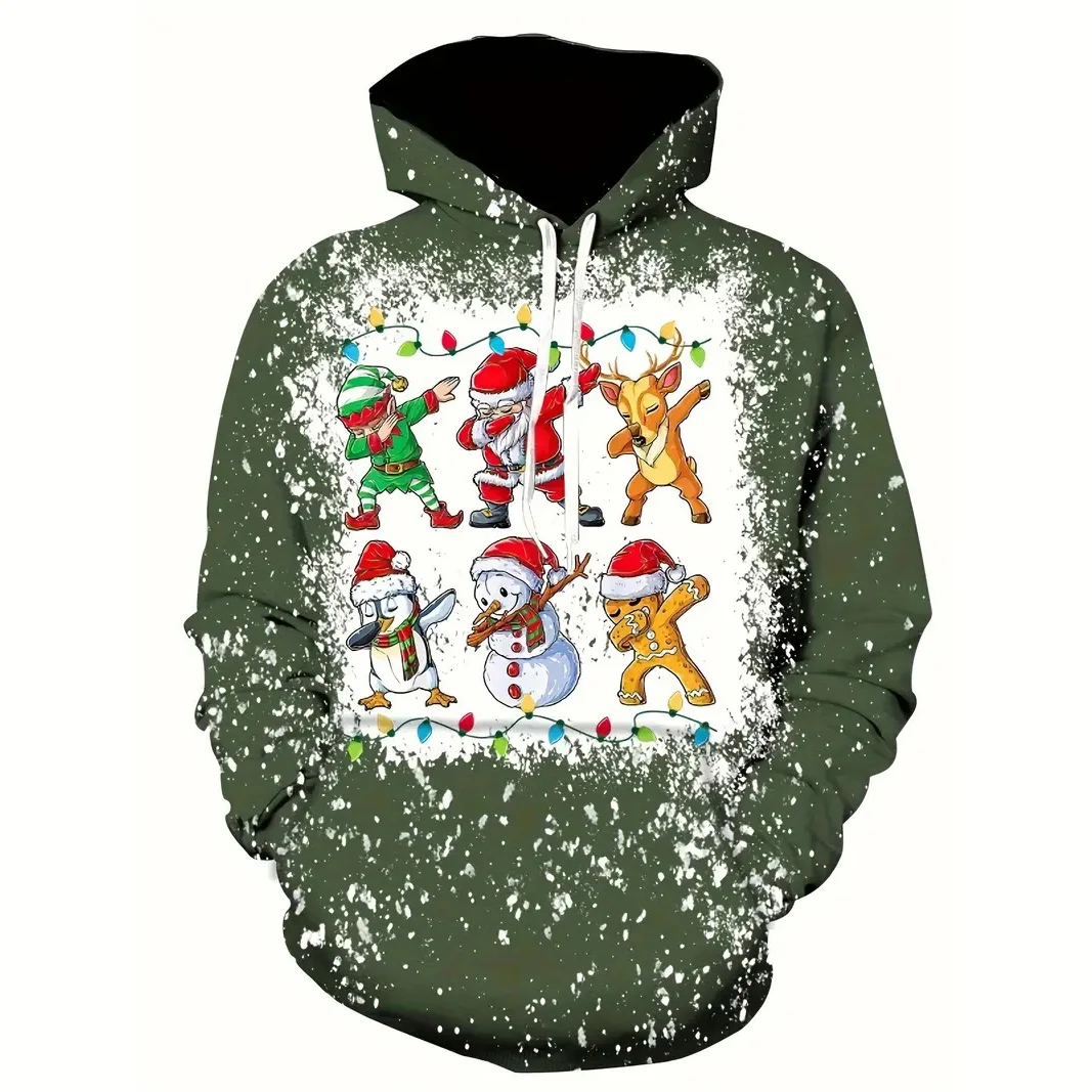 Funny Men's Hooded Sweatshirt Santa Claus Printing Autumn Casual Short Sleeve Hoodie For Men"s Fashion Street Oversized Clothing
Funny Men's Hooded Sweatshirt Santa Claus Printing Autumn Casual Short Sleeve Hoodie For Men"s Fashion Street Oversized Clothing