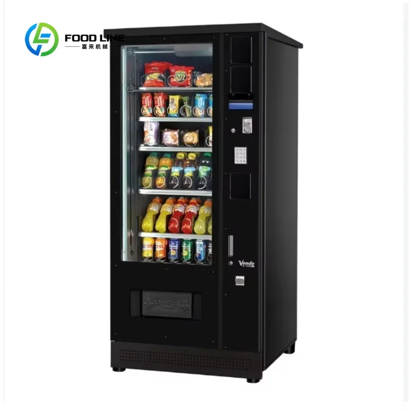 Commercial Vending Machine for Snacks Beverages Food Ready to Use Cash Coin Card Payment Touch Screen Intelligent Vend Machine
Commercial Vending Machine for Snacks Beverages Food Ready to Use Cash Coin Card Payment Touch Screen Intelligent Vend Machine