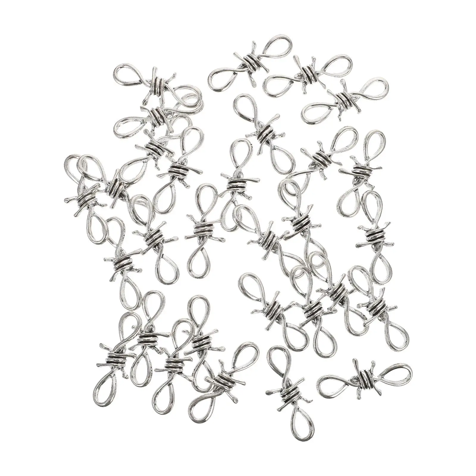 30 Pcs Waist Chain Bracelet Accessories Silver Necklace Charms DIY Jewelry Making Kits Fashion Handmade Project Supplies
30 Pcs Waist Chain Bracelet Accessories Silver Necklace Charms DIY Jewelry Making Kits Fashion Handmade Project Supplies