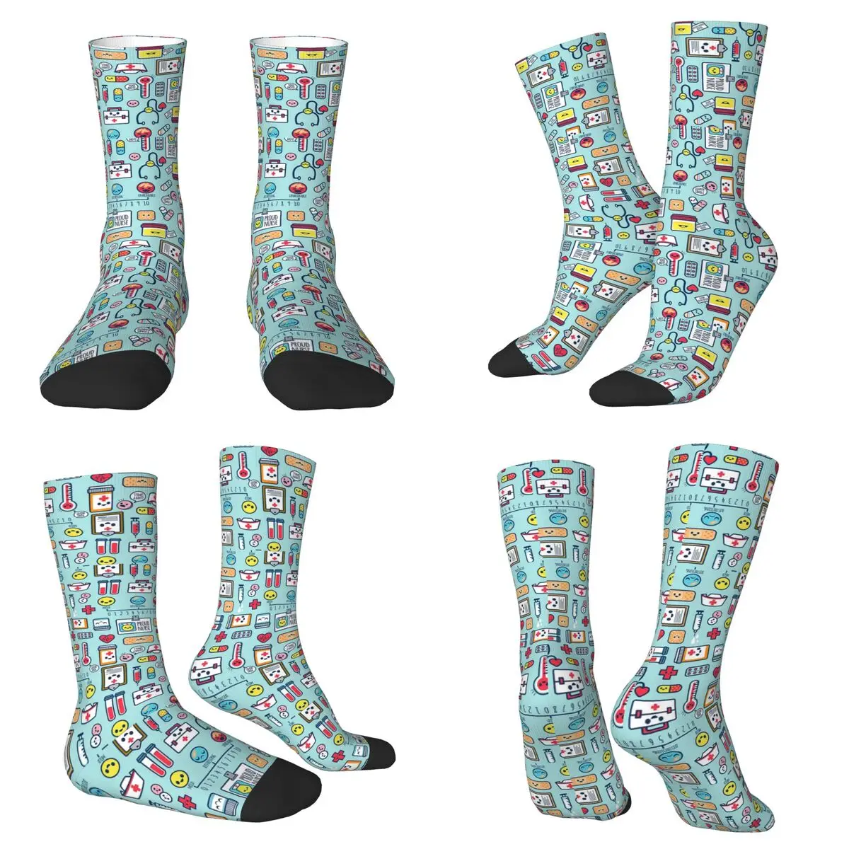 Hospital Doctor Medical Nurse Cartoon Cute Socks Harajuku High Quality Stockings All Season Long Socks for Valentine's Day Gifts
Hospital Doctor Medical Nurse Cartoon Cute Socks Harajuku High Quality Stockings All Season Long Socks for Valentine's Day Gifts
