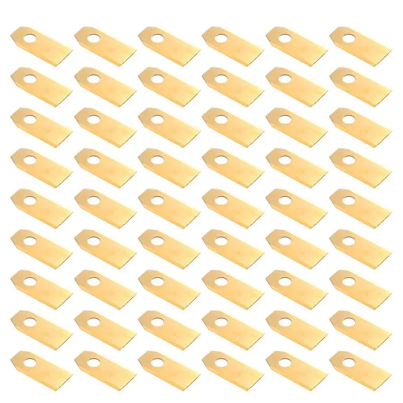 B08B-For ECOVACS GOAT Robotic Lawn Mower 54PCS Replacement Blades With Screws Included Gold
B08B-For ECOVACS GOAT Robotic Lawn Mower 54PCS Replacement Blades With Screws Included Gold