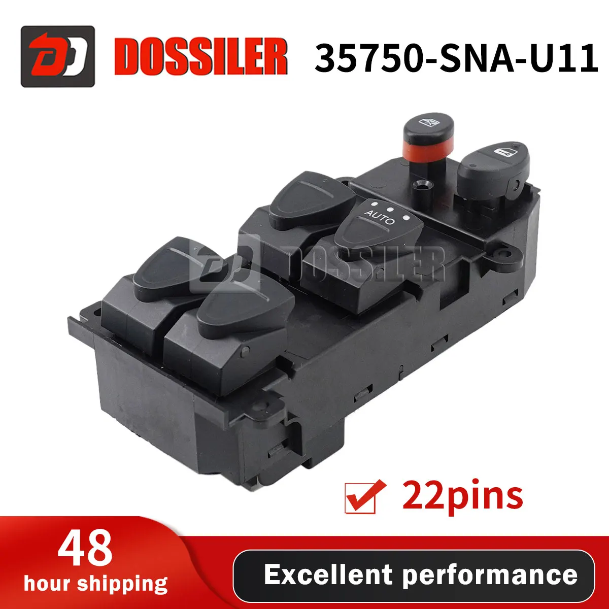 35750-SNA-U11 Dossiler For Honda Civic 2006-2011 Right Hand Driver Electric Window Control Switch Lifter Button 22PIN Car Parts
35750-SNA-U11 Dossiler For Honda Civic 2006-2011 Right Hand Driver Electric Window Control Switch Lifter Button 22PIN Car Parts