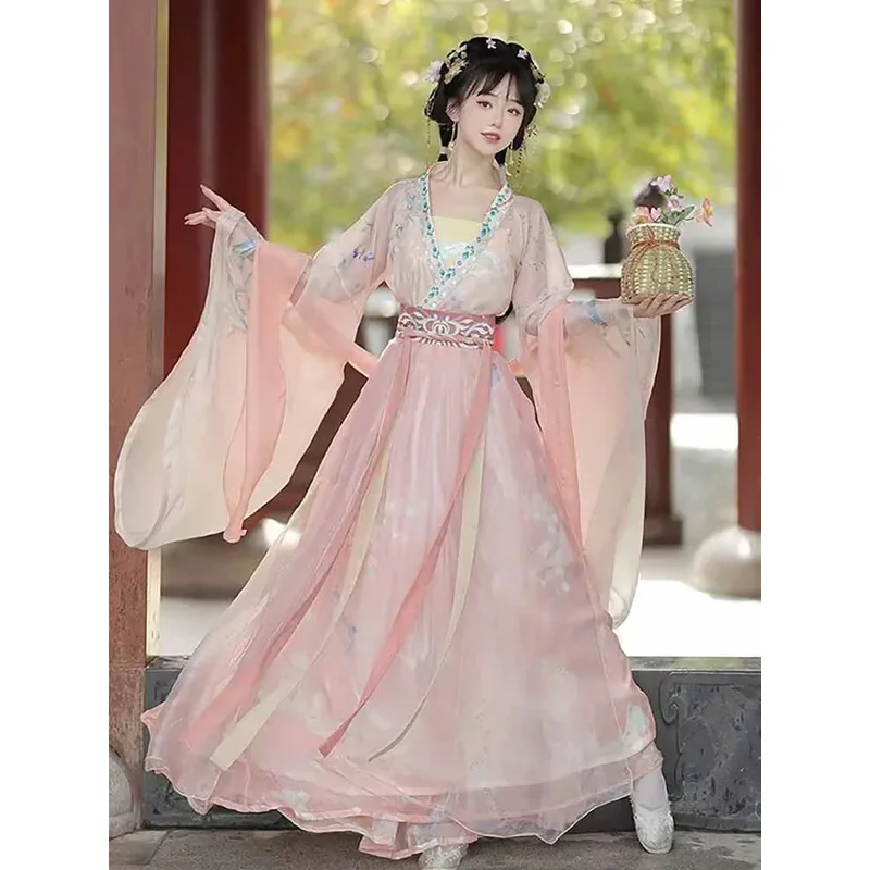 Hanfu Dress Women Chinese Ancient Traditional Hanfu Female Carnival Cosplay Costume Gradient Blue Dance Hanfu Dress Plus Size
Hanfu Dress Women Chinese Ancient Traditional Hanfu Female Carnival Cosplay Costume Gradient Blue Dance Hanfu Dress Plus Size