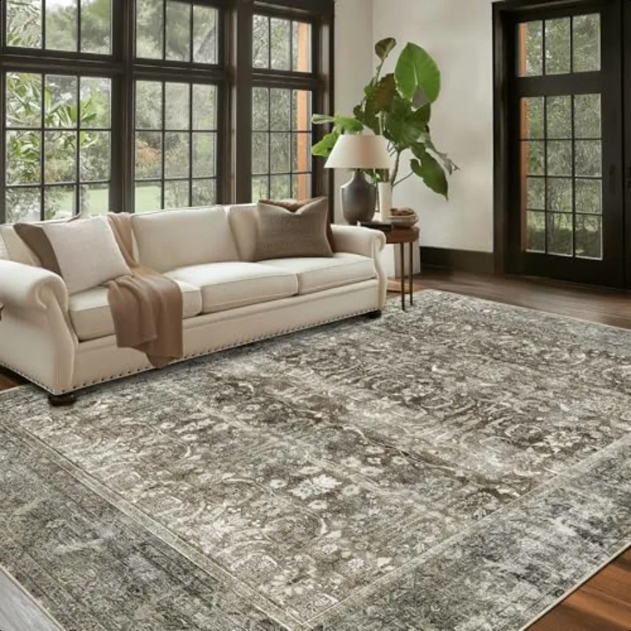 5x7 Area Rugs hine Washable Area Rugs for Living Room Soft Washable Rugs 5x7 NonSlip Area Rug Stain Resistant Boho Low Pile Thi
5x7 Area Rugs hine Washable Area Rugs for Living Room Soft Washable Rugs 5x7 NonSlip Area Rug Stain Resistant Boho Low Pile Thi