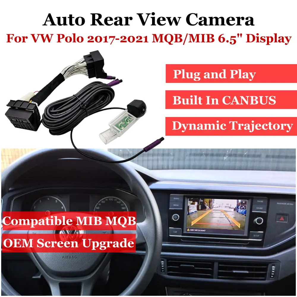 Plug & Play Car Backup Camera For Volkswagen VW POLO Mk6 2017-2021 MQB MIB 6.5"/8" Display Vehicle Rearview Upgrade Accessories
Plug & Play Car Backup Camera For Volkswagen VW POLO Mk6 2017-2021 MQB MIB 6.5"/8" Display Vehicle Rearview Upgrade Accessories