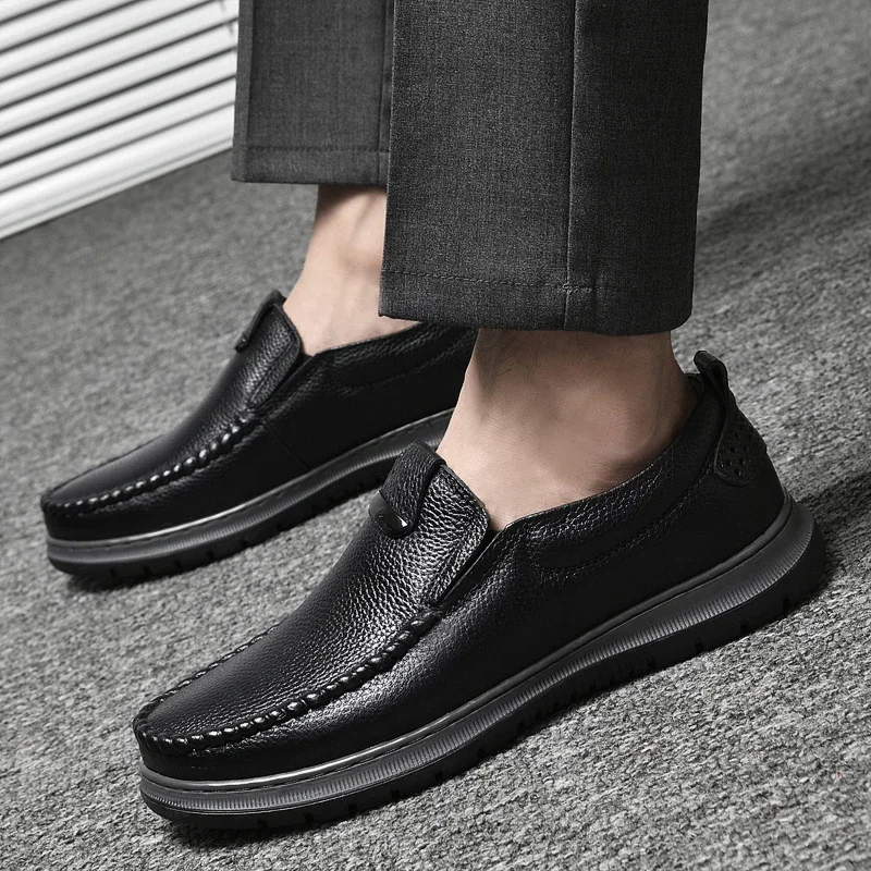 Men Loafers genuine Leather Casual Shoes Autumn Male Outdoor Walking Shoes Comfortable Mens Sneakers Soft Loafers Men's Shoes
Men Loafers genuine Leather Casual Shoes Autumn Male Outdoor Walking Shoes Comfortable Mens Sneakers Soft Loafers Men's Shoes