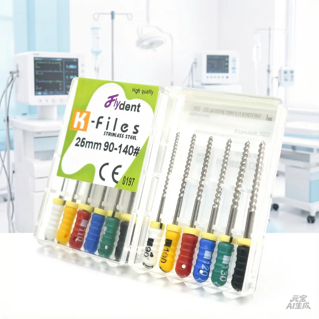 Dental K Files Big Sizes 90-140 Root Canal Cleaning K Files Stainless Steel Hand Root Cleaning Dentistry 25MM
Dental K Files Big Sizes 90-140 Root Canal Cleaning K Files Stainless Steel Hand Root Cleaning Dentistry 25MM