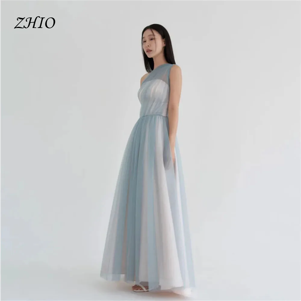 ZHIO One-Shoulder Contrast Color Korean Wedding Dresses Customized Bridal Party Dress Soft Tulle Wedding Reception Dress
ZHIO One-Shoulder Contrast Color Korean Wedding Dresses Customized Bridal Party Dress Soft Tulle Wedding Reception Dress