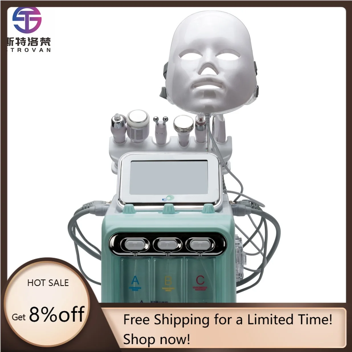 STLF LZS High Quality Hydrogen Oxygen Facial Machine Hydrodermabrasion Aqua Peel Deep Cleansing Device
STLF LZS High Quality Hydrogen Oxygen Facial Machine Hydrodermabrasion Aqua Peel Deep Cleansing Device