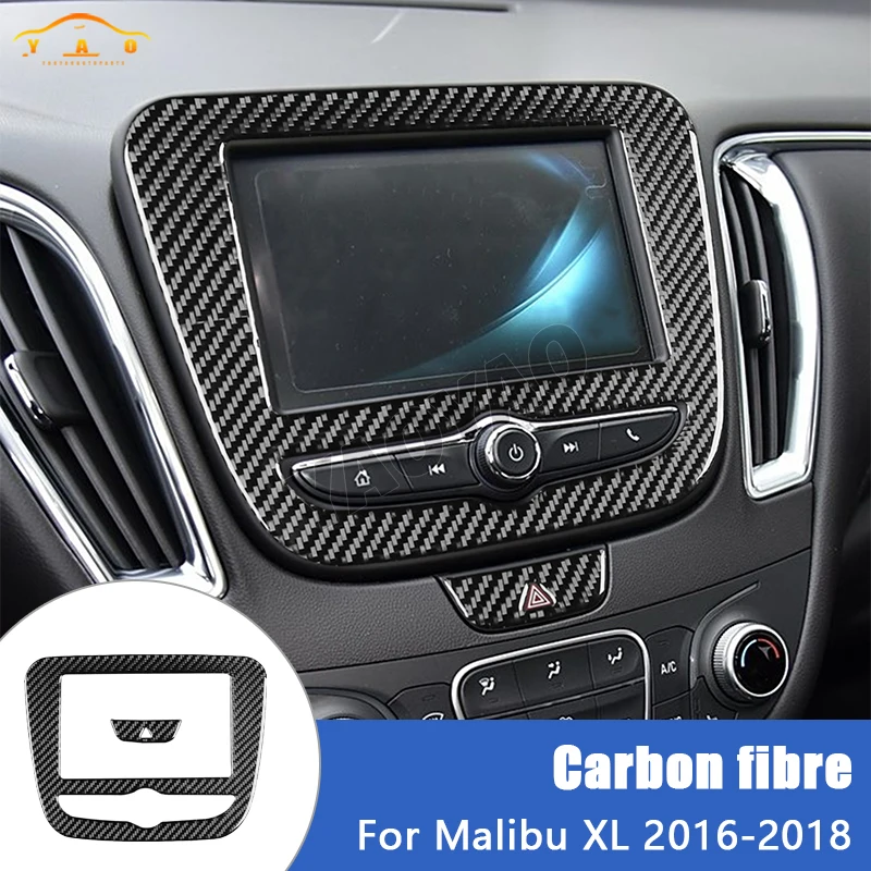 Navigation display control Panel Cover Car Interior Accessories Decorative Stickers Carbon Fiber For Chevrolet Malibu 2016-2024
Navigation display control Panel Cover Car Interior Accessories Decorative Stickers Carbon Fiber For Chevrolet Malibu 2016-2024