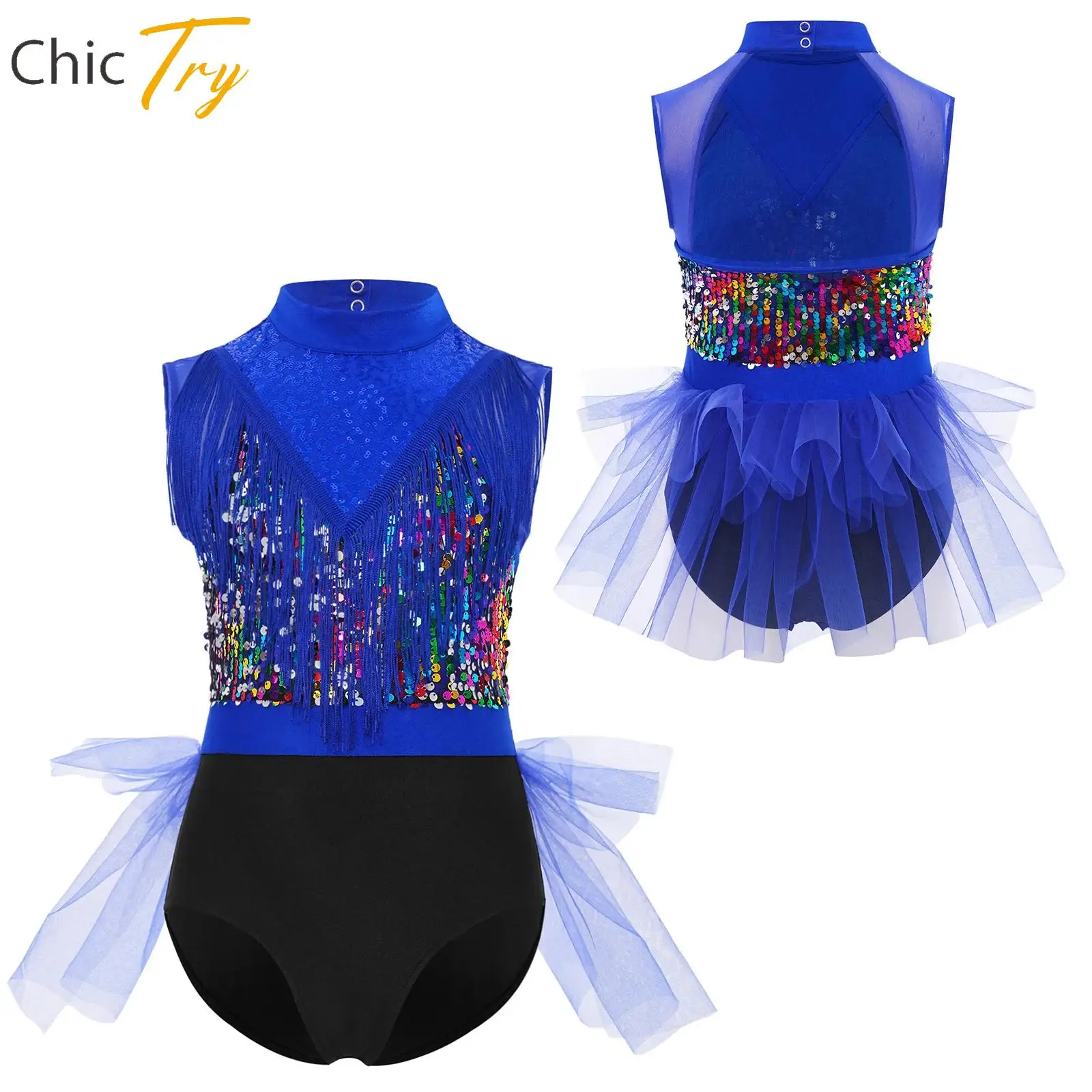 Kid Girl Ballet Leotard Dress Latin Jazz Skating Dance Gymnastics Performance Costume Sleeveless Tassels Shiny Sequins Dresses
Kid Girl Ballet Leotard Dress Latin Jazz Skating Dance Gymnastics Performance Costume Sleeveless Tassels Shiny Sequins Dresses