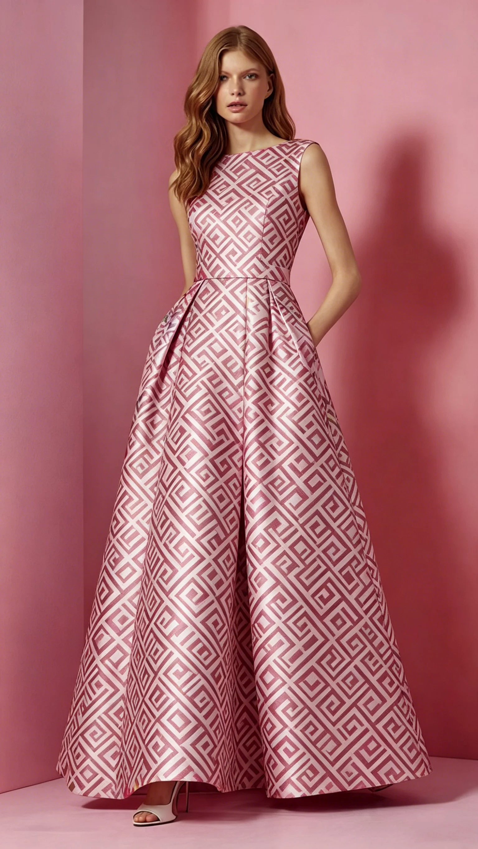 Women's Casual Summer Dress Floral Print Sleeveless Slimming A-Line Maxi Dress Pleated Fashion Party Versatile Soft Daily Wear
Women's Casual Summer Dress Floral Print Sleeveless Slimming A-Line Maxi Dress Pleated Fashion Party Versatile Soft Daily Wear