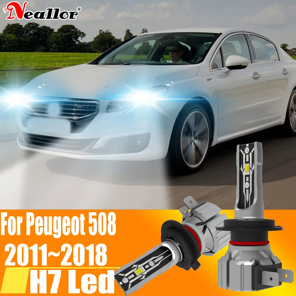 2x High Power H7 Led Headlight Canbus No Error H18 Car Bulb 6000K White Light Moto Diode Lamp 12v 55w For Peugeot 508 2011~2018
2x High Power H7 Led Headlight Canbus No Error H18 Car Bulb 6000K White Light Moto Diode Lamp 12v 55w For Peugeot 508 2011~2018