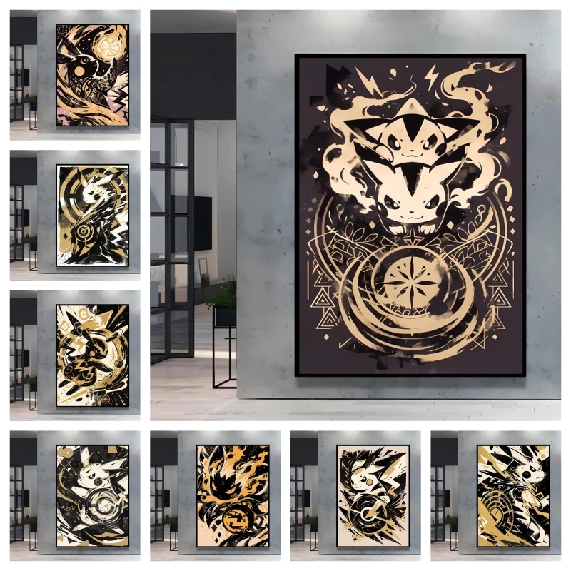 Hot Anime Poster Pokemon Pikachu Cool Cartoon Picture Modern Living Room Home Children's Bedroom Decor Gifts Canvas Painting
Hot Anime Poster Pokemon Pikachu Cool Cartoon Picture Modern Living Room Home Children's Bedroom Decor Gifts Canvas Painting