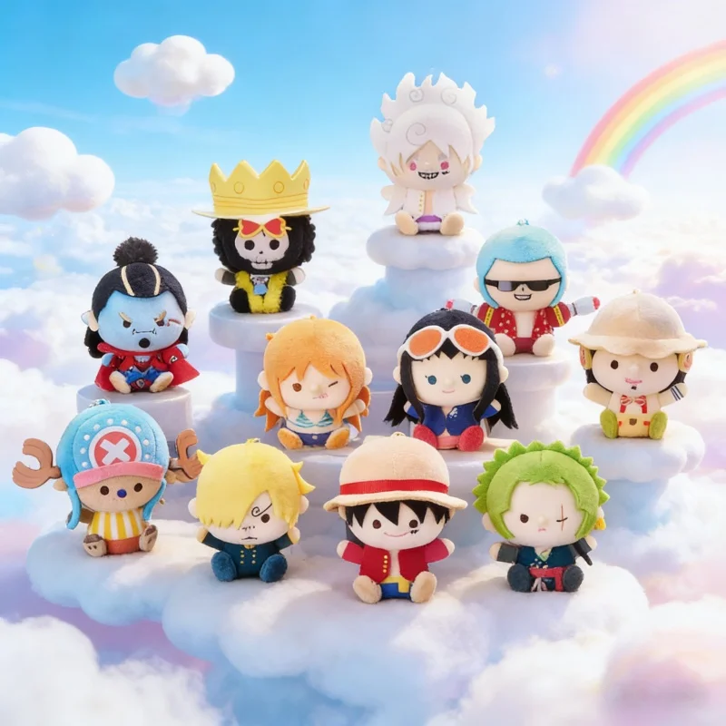 Original Onepiece Regular Series Plush Doll Pendant Blind Box Sanji, Luffy, Chopper Cute Toy Keychain Mystery Box Girls Gifts
Original Onepiece Regular Series Plush Doll Pendant Blind Box Sanji, Luffy, Chopper Cute Toy Keychain Mystery Box Girls Gifts